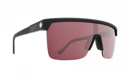 Spy Optic Flynn 5050 Sunglasses, Matte Black / HD Plus Rose with Silver Spectra Mirror