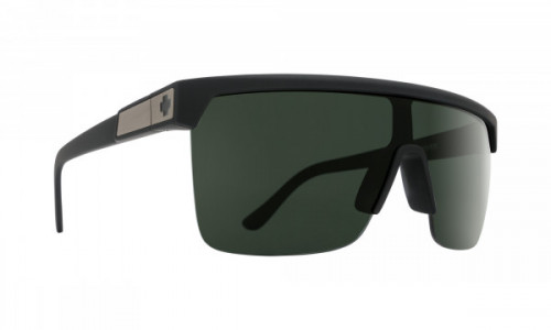 Spy Optic Flynn 5050 Sunglasses, Soft Matte Black / HD Plus Gray Green