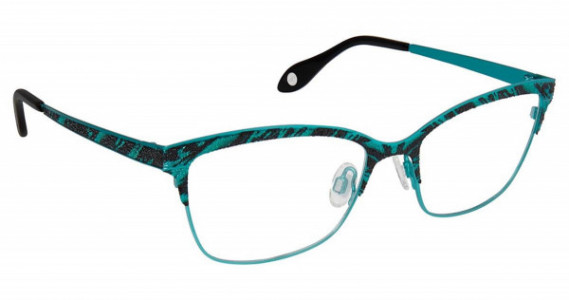 Fysh UK FYSH 3633 Eyeglasses, (M104) TEAL
