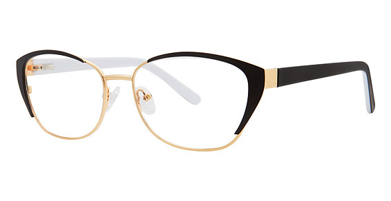 Modern Art A601 Eyeglasses, Matte Black/Gold