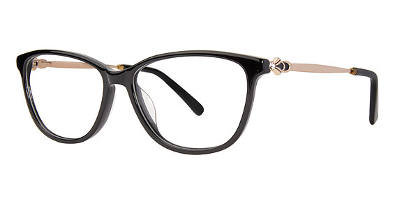 Modern Art A604 Eyeglasses, Black/Gold