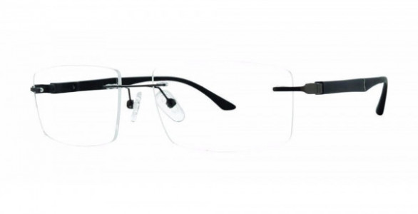 Big Mens Eyewear Club BIG OFFER Eyeglasses, Matte Gunmetal/Grey