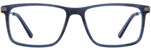 David Benjamin Headstrong Eyeglasses, 2 - Charcoal / Blue / Gunmetal