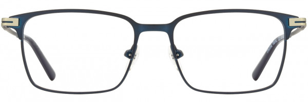 David Benjamin Think Tank Eyeglasses, 3 - Navy / Silver