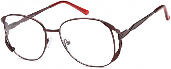 Peachtree PT201 Eyeglasses, Burgundy