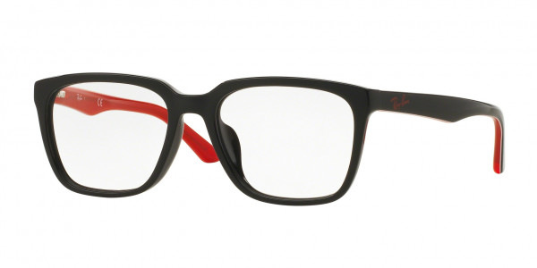 Ray-Ban Optical RX5350D Eyeglasses, 5596 BLACK (BLACK)