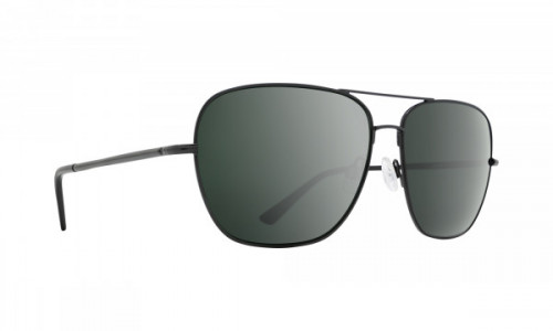 Spy Optic Tatlow Sunglasses, Black / HD Plus Gray Green with Black Spectra Mirror