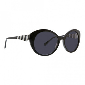 Trina Turk Marloes Sunglasses, Black/White