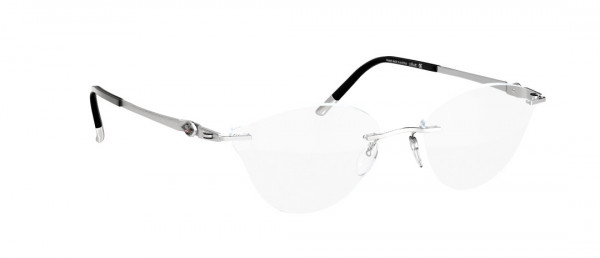 Silhouette Gala DG Eyeglasses, 7000 Rhodium / Silver Night