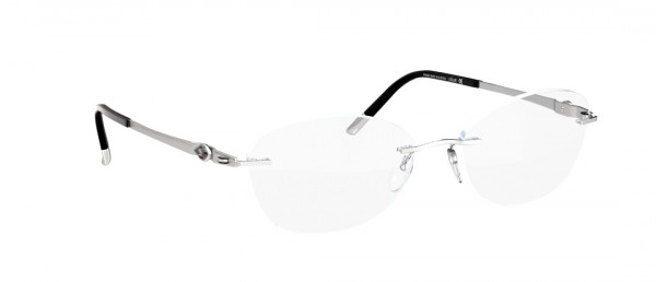 Silhouette Gala DH Eyeglasses, 7000 Rhodium / Silver Night