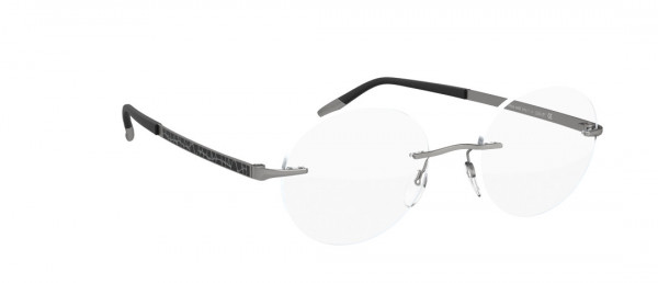 Silhouette Prestige DA Eyeglasses, 6560 Ruthenium / Black