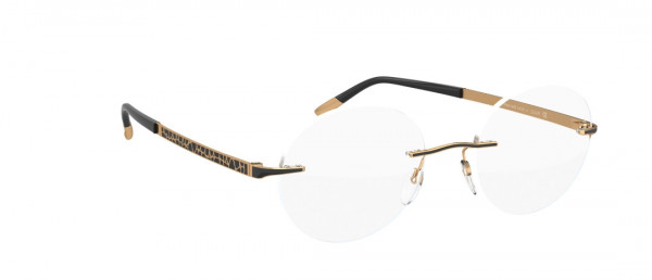 Silhouette Prestige DA Eyeglasses, 7620 Gold / Black