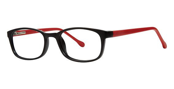 Parade 1777 Eyeglasses, Black/Red