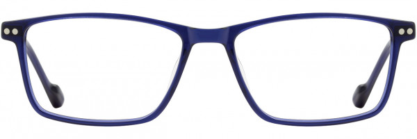 Scott Harris SH-682 Eyeglasses, Blue / Silver