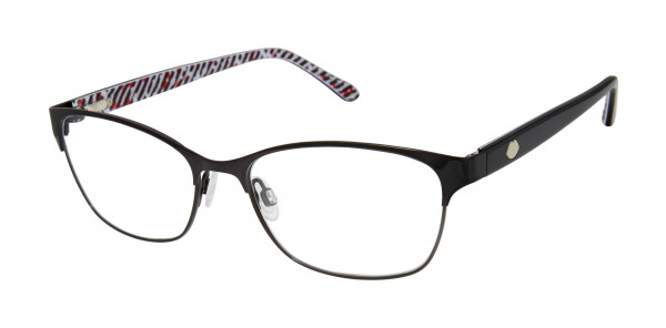 Lulu Guinness L789 Eyeglasses, Black (BLK)