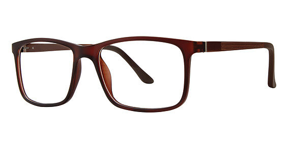 Modern Times GRANITE Eyeglasses, Matte Brown