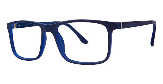 Modern Times GRANITE Eyeglasses, Matte Navy