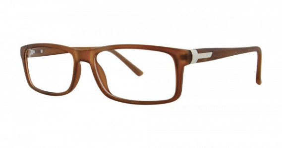 Modern Times SUSPECT Eyeglasses, Brown Matte