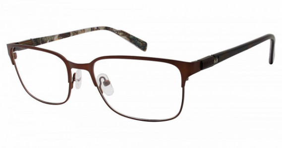 Realtree Eyewear R723 Eyeglasses, brown