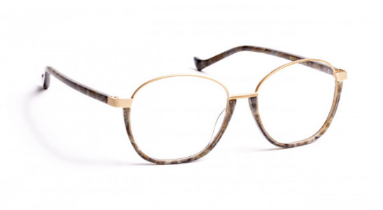 VOLTE FACE MIST Eyeglasses, GREY/SATIN GOLD (0555)
