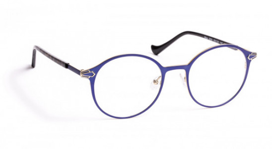 VOLTE FACE MINA Eyeglasses, BLUE/SHINY GOLD (2550)