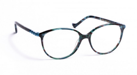 VOLTE FACE LIVE Eyeglasses, PLUM TURQUOISE LACES/TURQUOISE (2575)