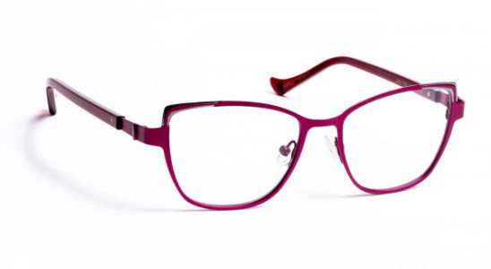 VOLTE FACE LADY Eyeglasses, MAGENTA/SHINY RUTHENIUM (7505)