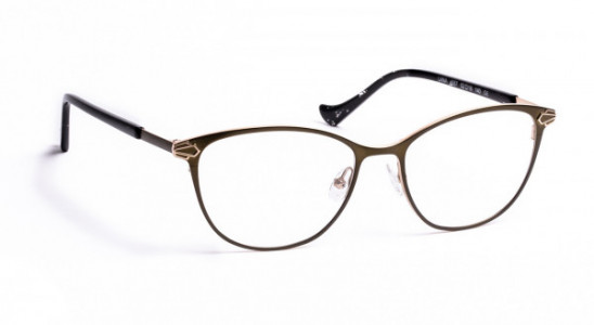 VOLTE FACE LANA Eyeglasses, KHAKI/SHINY PINK GOLD (4557)
