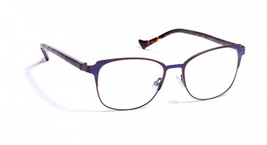 VOLTE FACE JOYEUSE Eyeglasses, DARK PLUM/ELECTRIC BLUE (7022)