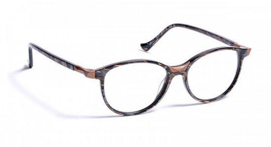 VOLTE FACE JELLY Eyeglasses, GREY BROWN MARBLE/BROWN (0595)