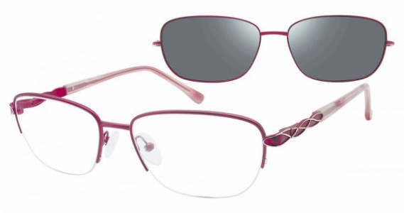 Revolution SELMA Eyeglasses, burgundy