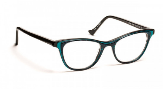 VOLTE FACE IRENE Eyeglasses, BLACK LACES/BLUE DUCK/BLACK (2900)