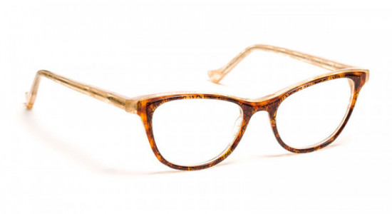 VOLTE FACE IRENE Eyeglasses, BLACK LACES/DEMI/BEIGE SPANGLES (9013)