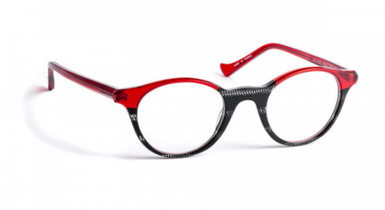 VOLTE FACE ISIA Eyeglasses, BLACK GRAPHIC/RED (0030)