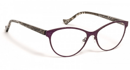 VOLTE FACE HALOW Eyeglasses, PURPLE/BLACK LACE (7000)
