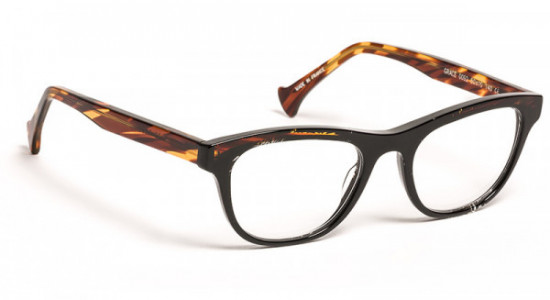 VOLTE FACE GRACE Eyeglasses, BLACK LACES/DEMI (0092)