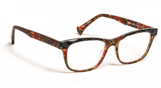 VOLTE FACE HEDEN Eyeglasses, RED HAVANA/BLACK (3500)