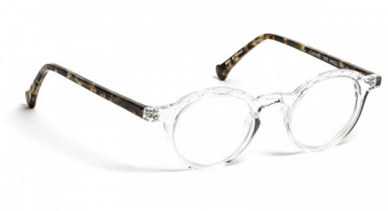 VOLTE FACE GRAND Eyeglasses, CRYSTAL/HAVANA (1095)