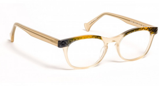 VOLTE FACE GLOSS Eyeglasses, HONEY/YELLOW GREY (6550)