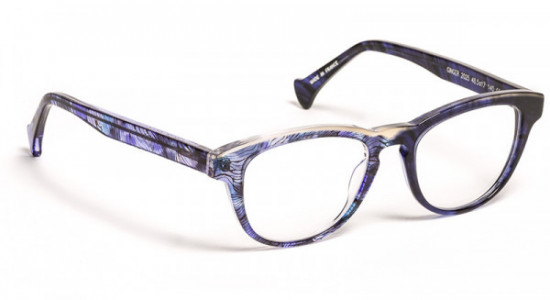 VOLTE FACE GINGER Eyeglasses, BLUE DEMI/BLUE LACES (2025)