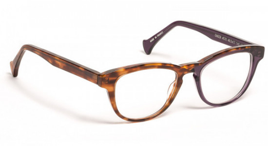 VOLTE FACE GINGER Eyeglasses, DEMI/PURPLE (4570)