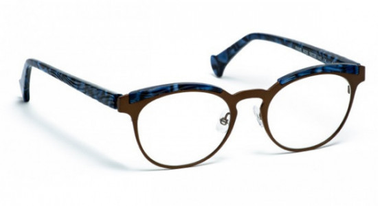 VOLTE FACE FAME Eyeglasses, BROWN/BLUE SHELL (9020)