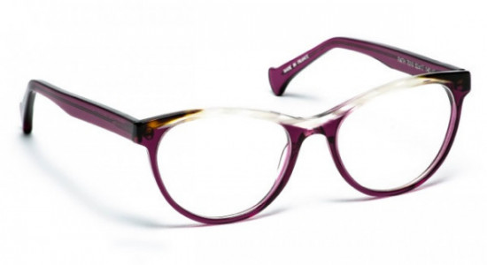 VOLTE FACE FAITH Eyeglasses, PURPLE/WHITE SHELL (7010)