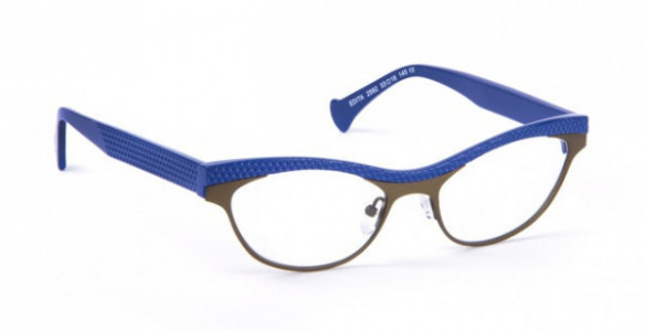 VOLTE FACE EDITA Eyeglasses, BLUE/BROWN (2592)