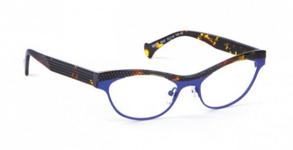 VOLTE FACE EDITA Eyeglasses, DEMI/BLUE (9020)