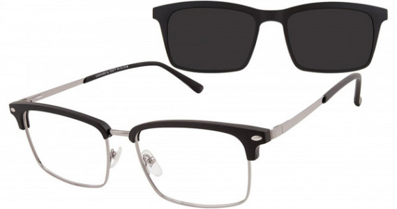 XXL LEONARD Eyeglasses, BLACK
