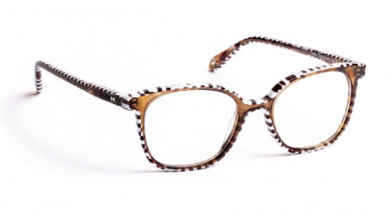 J.F. Rey PA059 Eyeglasses, BROWN/CHECKERED BROWN (9010)