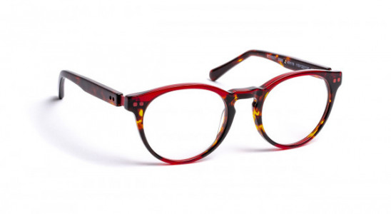 J.F. Rey STREET Eyeglasses, BURGUNDY DEMI 12/16 BOY (3595)