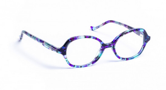 J.F. Rey GRAFF Eyeglasses, DEMI PURPLE/TURQUOISE 6/8 GIRL (7525)