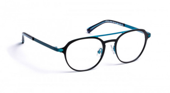 J.F. Rey URBAN Eyeglasses, BLACK/BLUE 8/12 MIXT (0020)
